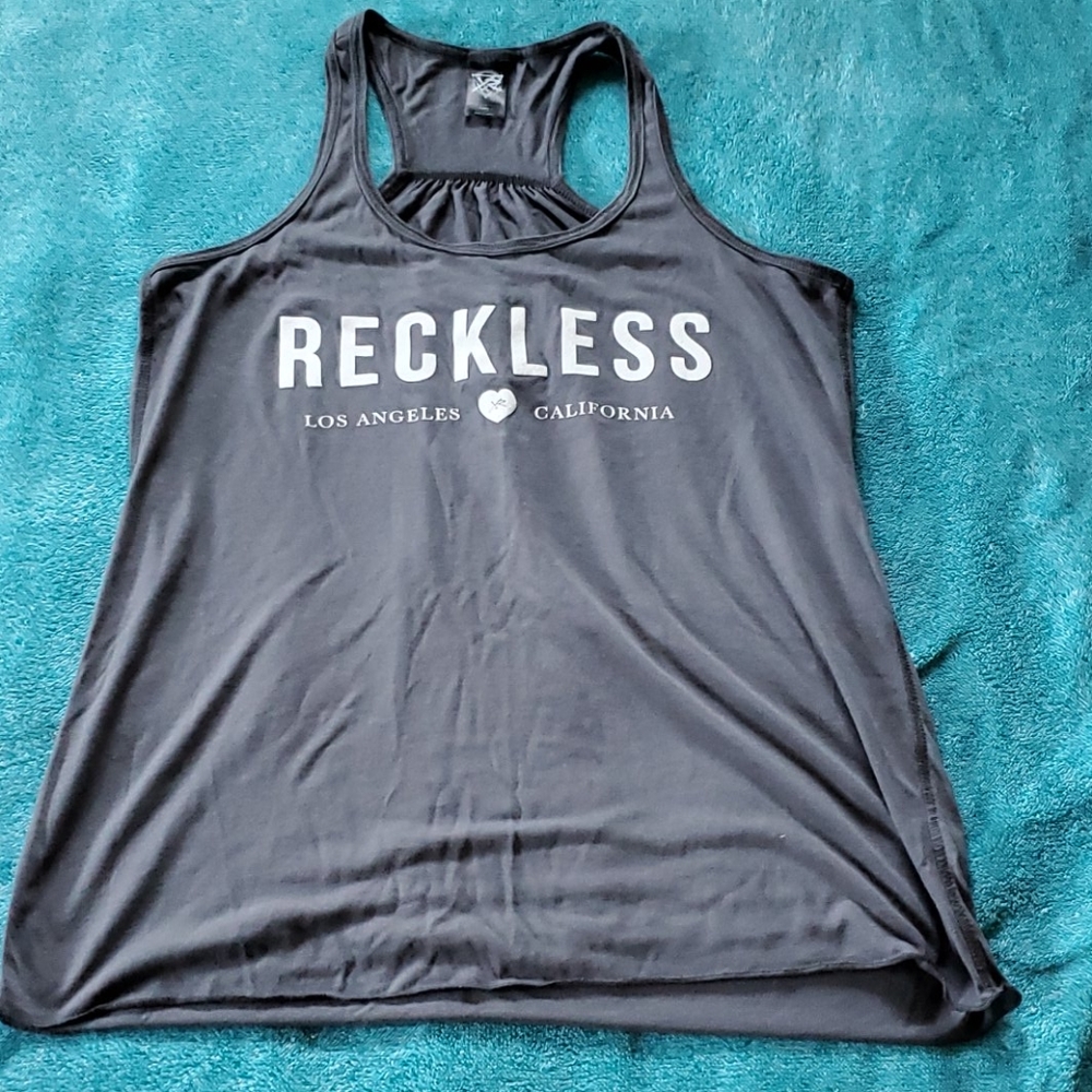 NWOT - Young & Reckless Racerback Tank